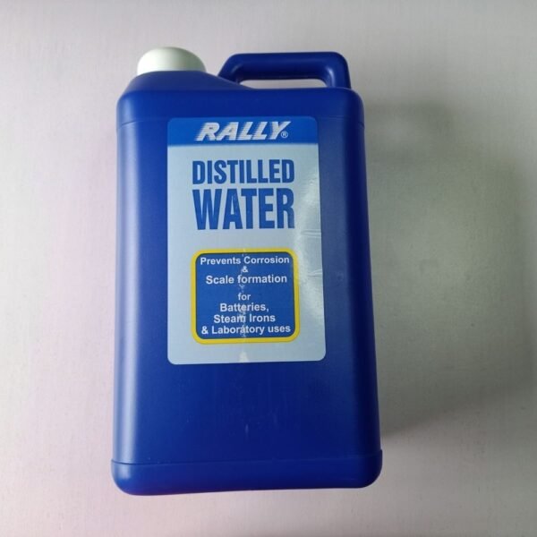 distilled water